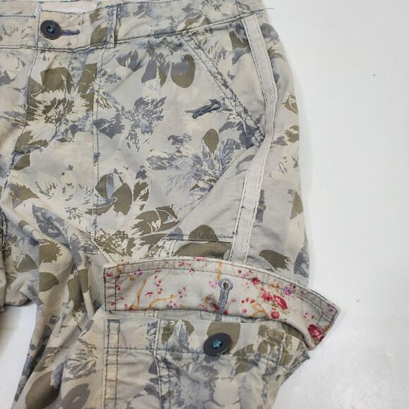Hei Hei Anthropologie Jeans Camo Cargo Utility Pockets Lightweight Women's Sz 2 - Picture 10 of 16